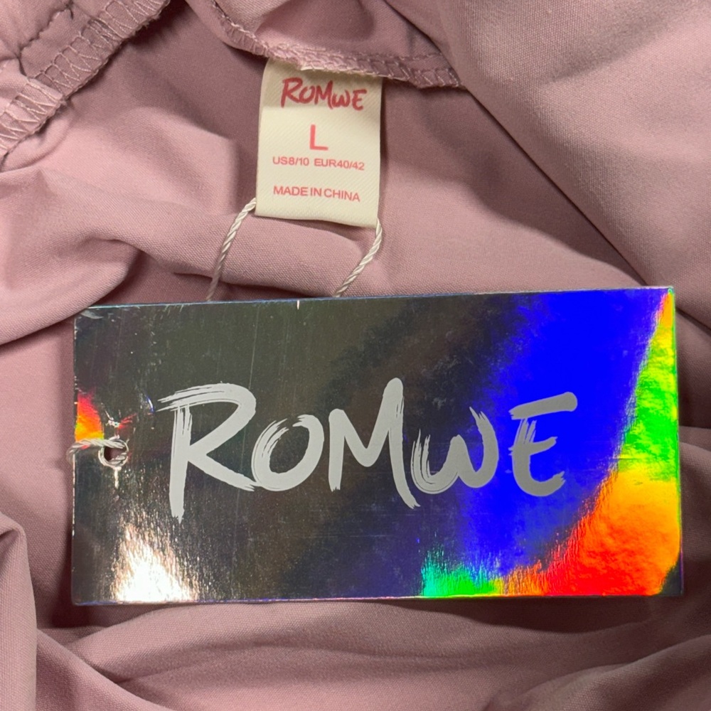 ROMWE size large joggers / cargo style pants. NWT in perfect condition! - Picture 10 of 10